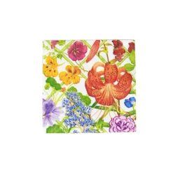 Caspari Boxed Cocktail Napkins|Floral Trellis Boxed Cocktail Napkins - 40 Per Box