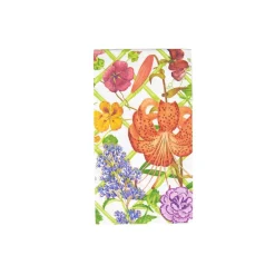 Caspari Paper Guest Towels|Floral Trellis Guest Towel Napkins - 15 Per Package