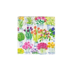 Caspari Bridal Shower|Paper Luncheon Napkins|Flower Market Luncheon Napkins - 20 Per Package