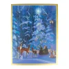 Caspari Christmas And Holiday Cards|Boxed Holiday Cards|Forest Animals & Tree Boxed Christmas Cards - 15 Christmas Cards and Envelopes