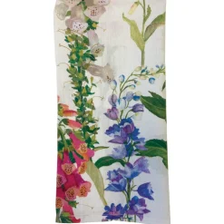 Caspari Kitchen Essentials|Table Linens|Foxgloves Cotton Dinner Napkins - Set of 4