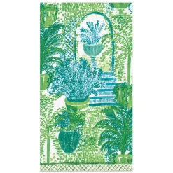 Caspari Paper Guest Towels|Garden Arbors Guest Towel Napkins - 15 Per Package