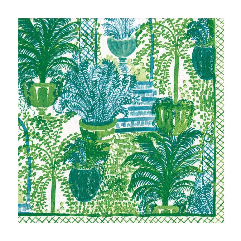 Caspari Paper Luncheon Napkins|Garden Arbors Luncheon Napkins - 20 Per Package