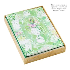Caspari Note Cards|Garden Sketches Assorted Boxed Note Cards - 8 Note Cards & 8 Envelopes