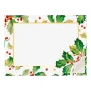 Caspari Christmas Gift Tags & Labels|Gift Tags & Enclosure Cards|Gilded Holly Self-Adhesive Labels - 12 Per Package