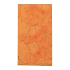 Caspari Paper Guest Towels|Gilded Majolica Coral Guest Towels - includes 15 Guest Towels