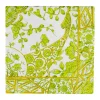 Caspari Paper Cocktail Napkins|Gilded Porcelain Chartreuse Cocktail Napkins - 20 Per Package