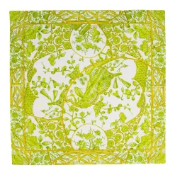 Caspari Paper Cocktail Napkins|Gilded Porcelain Chartreuse Cocktail Napkins - 20 Per Package