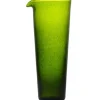 Memento Vases & Centerpieces|Glass Drinkware|Glass Jug in Olive Green