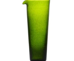 Memento Vases & Centerpieces|Glass Drinkware|Glass Jug in Olive Green