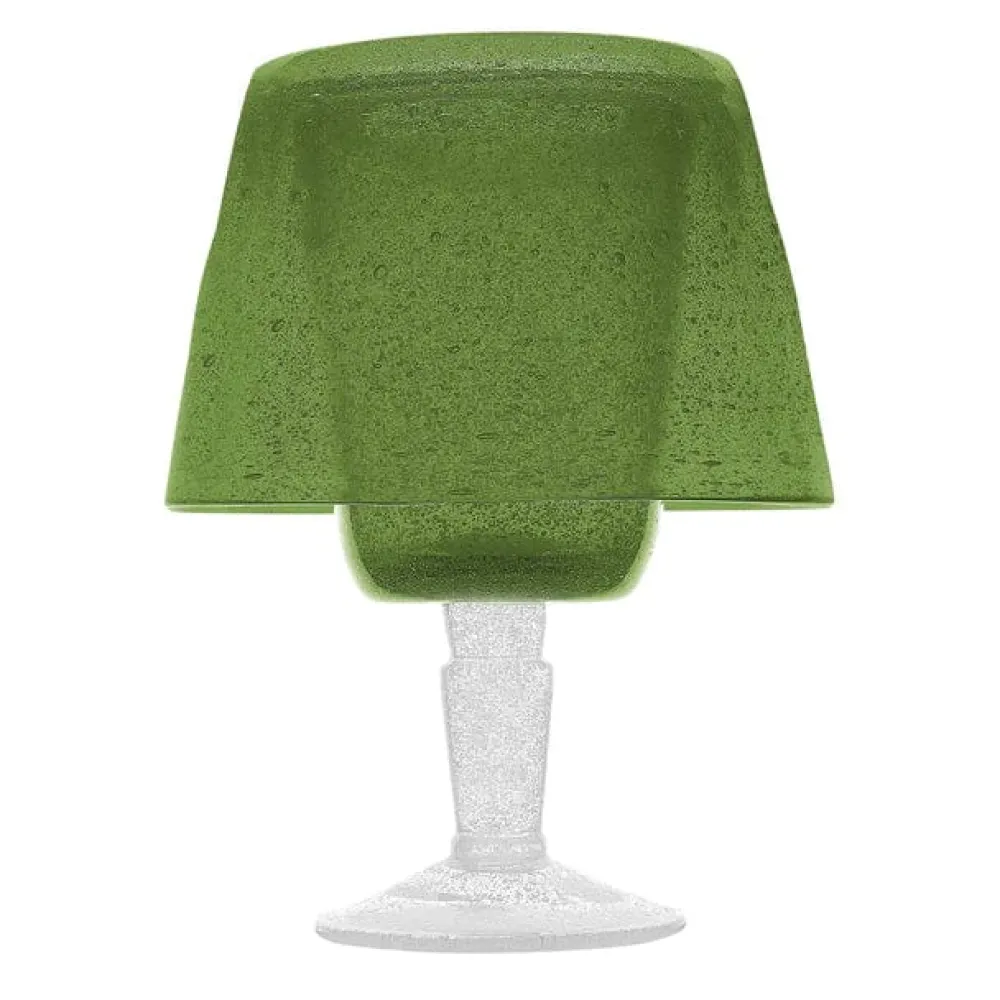 Memento Halloween|Lamps & Candle Holders|Glass Lamp in Olive Green