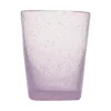 Memento Glass Drinkware|Glass Drinkware|Glass Tumbler in Mauve - Set of 4