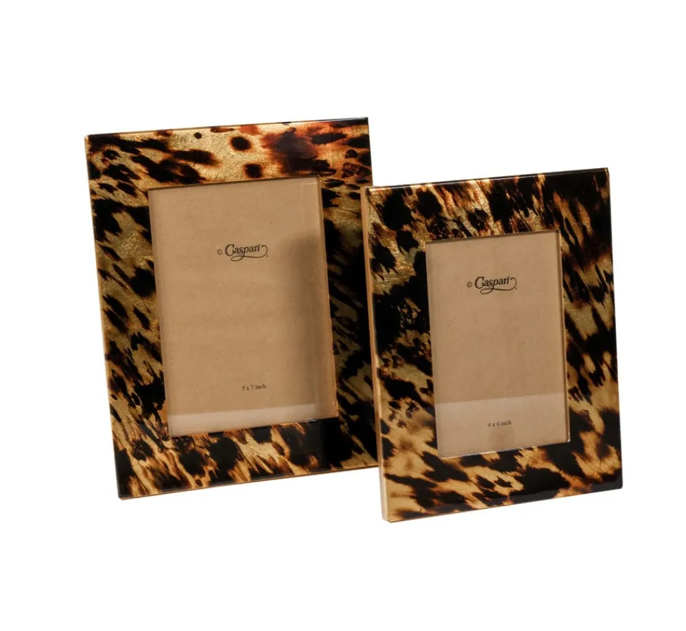 Caspari Lacquerware|New Year'S|Go Wild 4" x 6" Lacquer Picture Frame - includes 1 frame