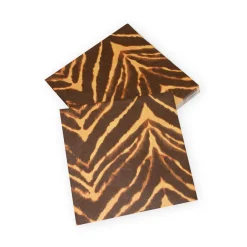 Caspari Paper Luncheon Napkins|Go Wild Brown Brown Luncheon Napkins - 20 Per Package