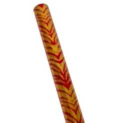 Caspari Christmas Wrapping Paper|Wrapping Paper|Go Wild Red & Gold Embossed Foil Gift Wrap - One 30" x 6' Roll