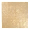 Caspari Lacquerware|Christmas Placemats & Coasters|Gold Leaf Lacquer Placemat - 1 Each