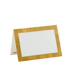 Caspari Graduation Celebration|Thanksgiving|Gold Leaf Placecards 10 In Packet