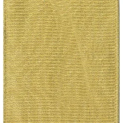 Caspari Christmas Ribbons & Bows|Ribbons & Bows|Gold Metallic Grosgrain Unwired Ribbon - 6 Yard Spool