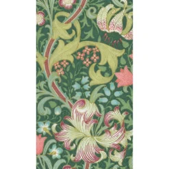 Caspari Paper Guest Towels|Golden Lily Forest Guest Towel Napkins - 15 Per Package