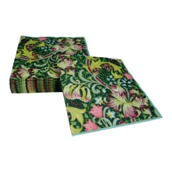 Caspari Paper Luncheon Napkins|Golden Lily Forest Luncheon Napkins - 20 Per Package