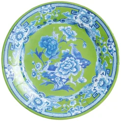 Caspari Paper Dinner Plates|Green And Blue Plate Dinner Plates - 8 Per Package