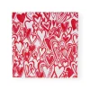 Caspari Christmas Napkins|Valentine'S Day|Groovy Love Luncheon Napkins - 20 Per Package