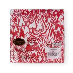 Caspari Christmas Napkins|Valentine'S Day|Groovy Love Luncheon Napkins - 20 Per Package