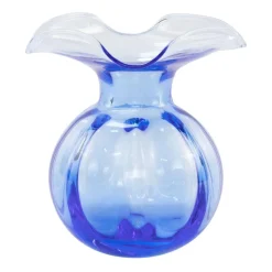 Vietri Engagement Party|Memorial Day|Hibiscus Bud Vase in Cobalt - 1 Each