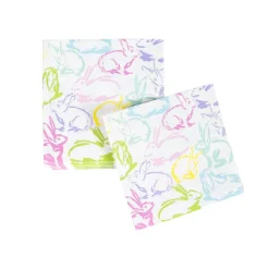 Caspari Easter|Paper Cocktail Napkins|Hip Hop Cocktail Napkins - 20 Per Package