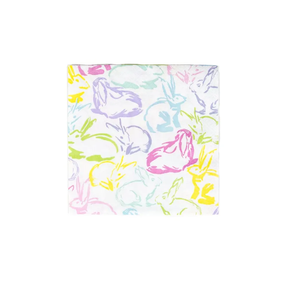 Caspari Easter|Paper Luncheon Napkins|Hip Hop Luncheon Napkins - 20 Per Package