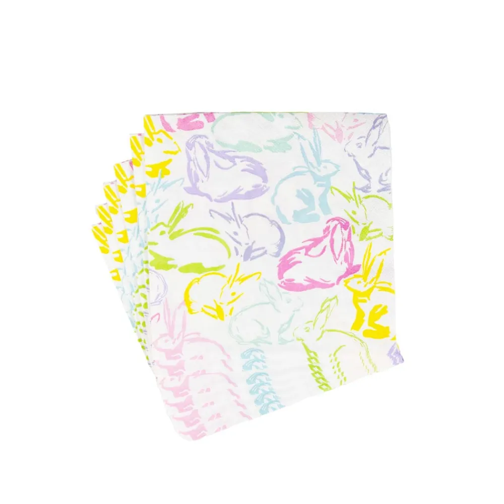 Caspari Easter|Paper Luncheon Napkins|Hip Hop Luncheon Napkins - 20 Per Package