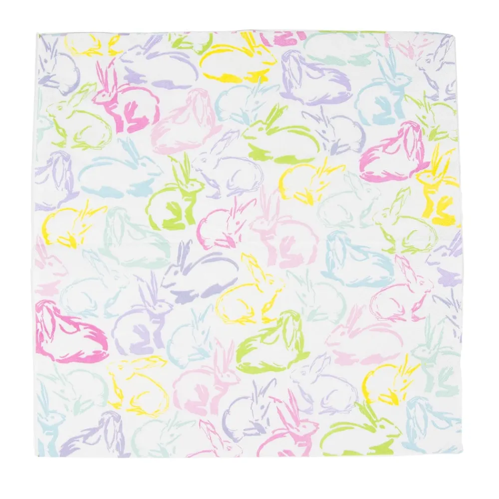 Caspari Easter|Paper Luncheon Napkins|Hip Hop Luncheon Napkins - 20 Per Package