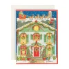 Caspari Christmas And Holiday Cards|Boxed Holiday Cards|Home for Christmas Classic Boxed Christmas Cards - includes 15 cards & envelopes
