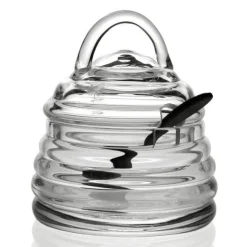 William Yeoward Kitchen Essentials|Serving Platters & Bowls|Honeybee Honey Jar & Spoon