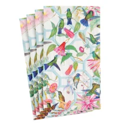 Caspari Paper Guest Towels|Hummingbird Trellis Paper Guest Towel Napkins - 15 Per Package