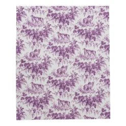 Caspari Paper Guest Towels|Hunting Toile Aubergine Guest Towels - includes 15 Guest Towels