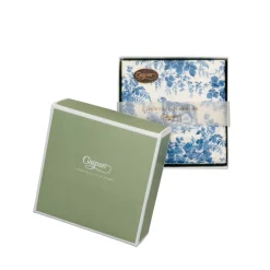 Caspari Boxed Cocktail Napkins|Hunting Toile Blue Boxed Cocktail Napkins - includes 12 Boxed Cocktail Napkins