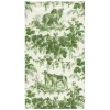 Caspari Paper Guest Towels|Hunting Toile Evergreen Guest Towels - includes 15 Guest Towels