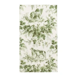 Caspari Paper Guest Towels|Hunting Toile Evergreen Guest Towels - includes 15 Guest Towels
