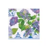 Caspari Boxed Cocktail Napkins|Hydrangeas and Porcelain Boxed Paper Cocktail Napkins - 40 Per Box