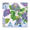 Caspari Bridal Shower|Paper Luncheon Napkins|Hydrangeas and Porcelain Paper Luncheon Napkins - 20 Per Package