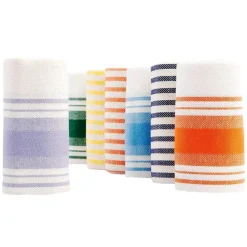 Busatti Summer Picnic|Kitchen Essentials|Italian Woven Cotton & Linen Tea Towel - 1 Each