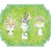 Caspari Placemats|Paper Placemats|Jardin De Luxembourg Die-Cut Placemats - 4 Each