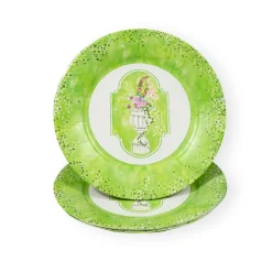 Caspari Paper Dinner Plates|Jardin De Luxembourg Dinner Plates - 8 Per Package