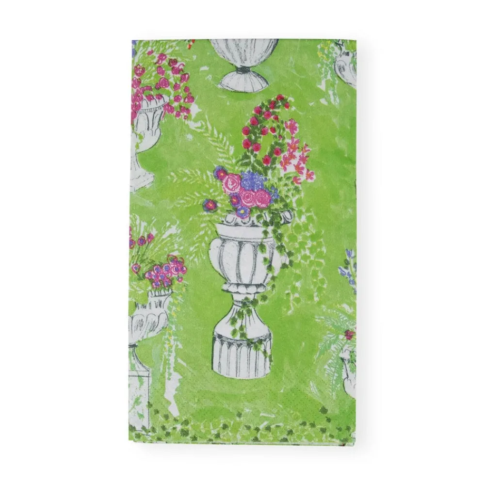 Caspari Paper Guest Towels|Jardin De Luxembourg Guest Towel Napkins - 15 Per Package