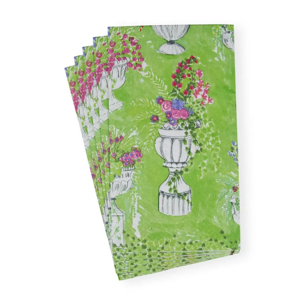Caspari Paper Guest Towels|Jardin De Luxembourg Guest Towel Napkins - 15 Per Package