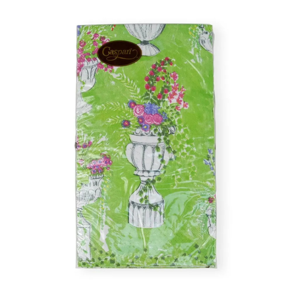Caspari Paper Guest Towels|Jardin De Luxembourg Guest Towel Napkins - 15 Per Package