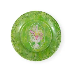 Caspari Paper Salad And Dessert Plates|Jardin De Luxembourg Salad & Dessert Plates - 8 Per Package