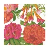 Caspari Paper Luncheon Napkins|Jefferson's Garden Study Paper Luncheon Napkins in White - 20 Per Package