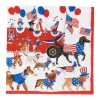Caspari Paper Luncheon Napkins|Join The Parade Luncheon Napkins - 20 Per Package
